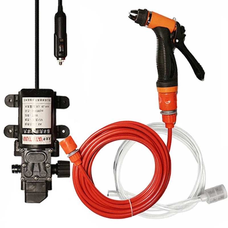 12V Portable Car Washer Gun Pump